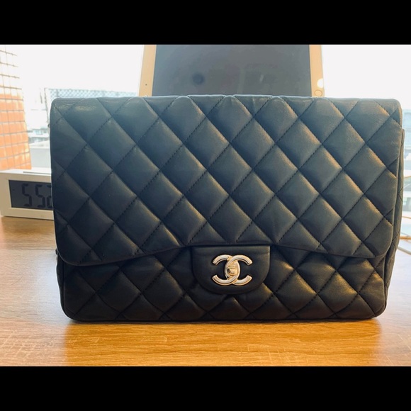 CHANEL Handbags - Authentic Chanel coco flap jumbo quilted bag